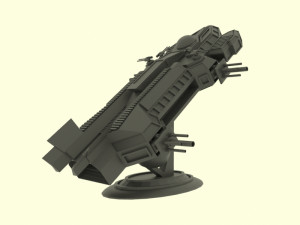 Mars - a300 spaceship Modèle 3D