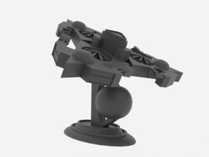 Mars - a500 spaceship Modelo 3D