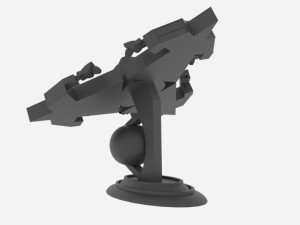 Mars - a500 spaceship Modelo 3D
