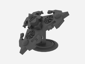 Mars - a500 spaceship Modelo 3D