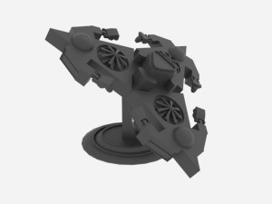 Mars - a500 spaceship Modelo 3D