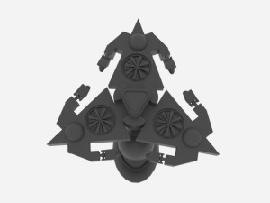 Mars - a500 spaceship Modelo 3D