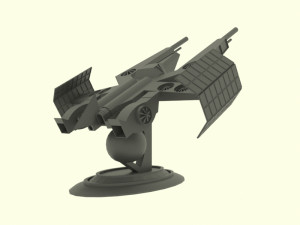 Mars - a800 spaceship 3D 模型