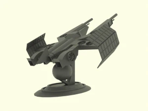 Mars - a800 spaceship 3D Model