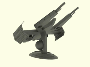 Mars - a800 spaceship 3D Model