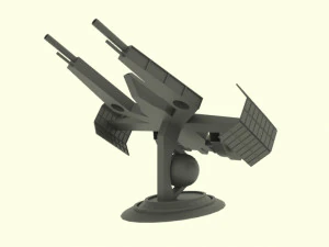 Mars - a800 spaceship 3D Model