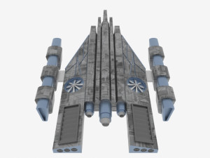 Mars - s300 spaceship Modèle 3D