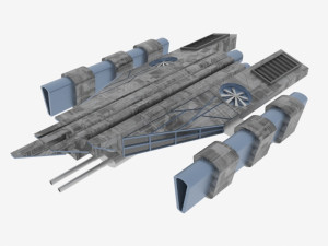 Mars - s300 spaceship 3D Model