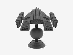 Mars - s300 spaceship Modèle 3D