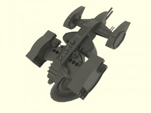 Mars - s500 spaceship Modelo 3D