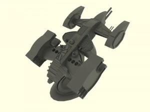 Mars - s500 spaceship 3D Model