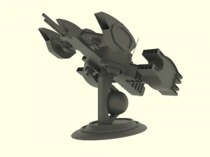 Mars - s500 spaceship 3D Model