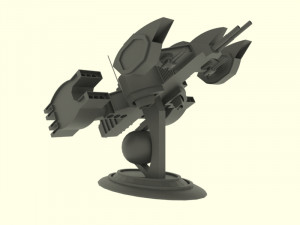 Mars - s500 spaceship Modelo 3D