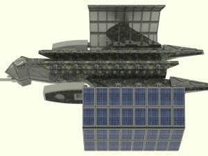 Mars - s800 spaceship Model 3D