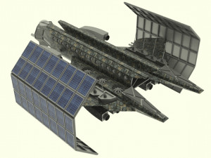Mars - s800 spaceship Model 3D