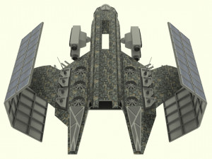 Mars - s800 spaceship Model 3D
