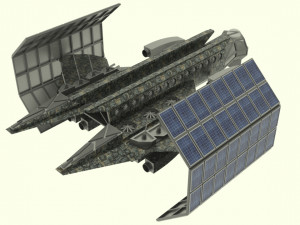 Mars - s800 spaceship Model 3D