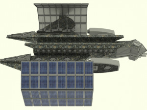 Mars - s800 spaceship Model 3D