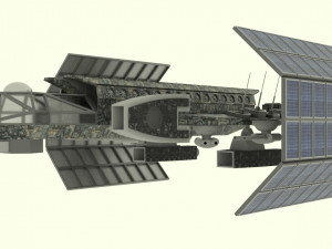 Mars - s800 spaceship Model 3D