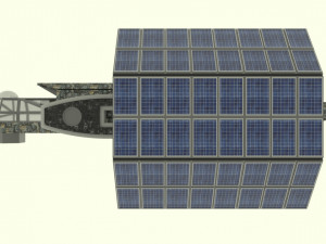Mars - s800 spaceship Model 3D
