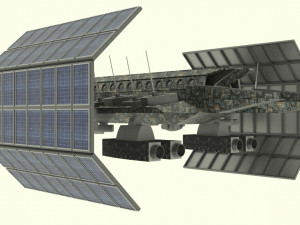 Mars - s800 spaceship Model 3D
