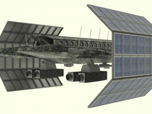 Mars - s800 spaceship Model 3D