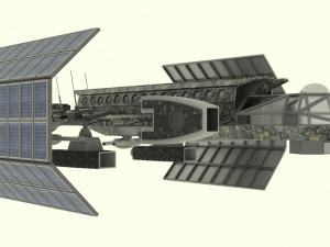 Mars - s800 spaceship Model 3D