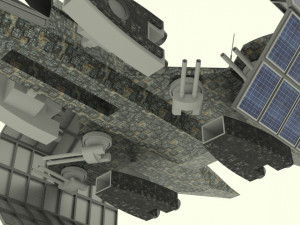 Mars - s800 spaceship Model 3D