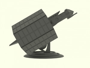 Mars - s800 spaceship Model 3D