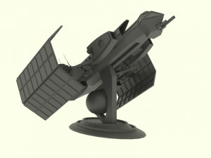 Mars - s800 spaceship Model 3D