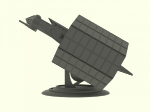 Mars - s800 spaceship Model 3D