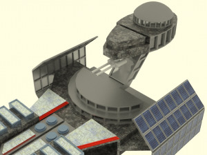 Mig - t spaceship 3D 模型