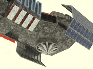 Mig - t spaceship 3D Model