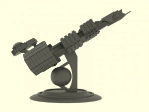 Mig - t spaceship 3D Model
