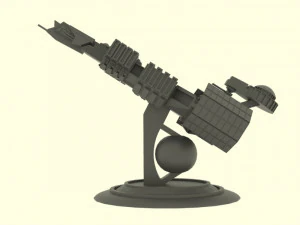 Mig - t spaceship 3D Model