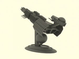 Mig - t spaceship 3D 模型