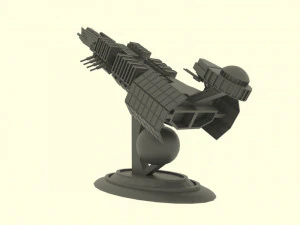 Mig - t spaceship 3D Model