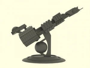 Mig - t spaceship 3D Model