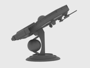 Mig-500 spaceship Modelo 3D