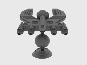 Mig-500 spaceship 3D Model