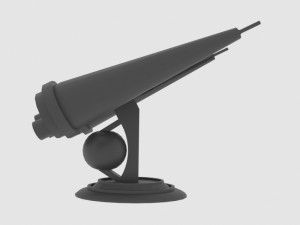 Mig-e spaceship 3D Modell