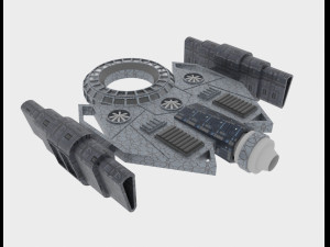 Mig-s spaceship Model 3D