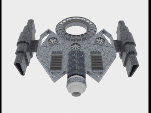 Mig-s spaceship Model 3D