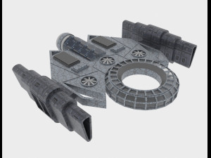 Mig-s spaceship Model 3D