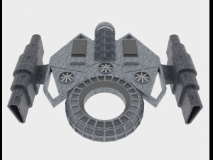 Mig-s spaceship Model 3D