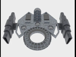 Mig-s spaceship 3D Model