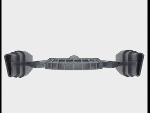 Mig-s spaceship Model 3D