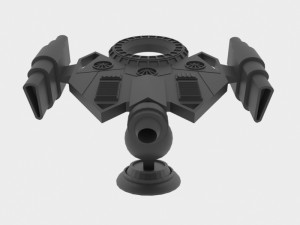 Mig-s spaceship Model 3D