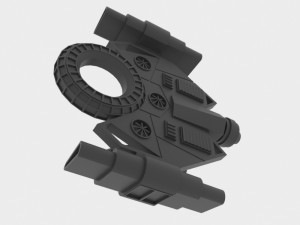 Mig-s spaceship Model 3D