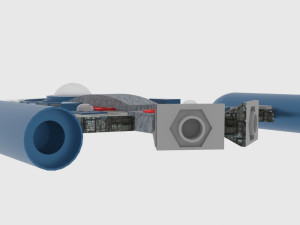 Tx-300 spaceship Modello 3D